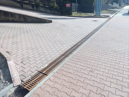 Odwodnienia liniowe droga Wrocław