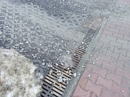 Odwodnienia na drodze powiatowej Limanowa